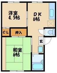 ホワイトポピンズの物件間取画像